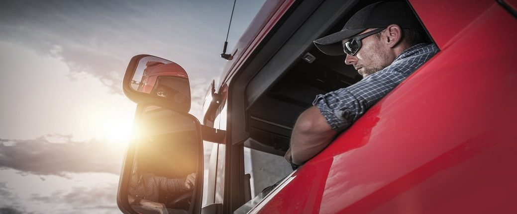 Truck Drivers Face Risk of Skin Damage From Years of Sun Exposure